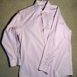 Calvin Klein Regular Fit button down dress shirt LIKE NEW